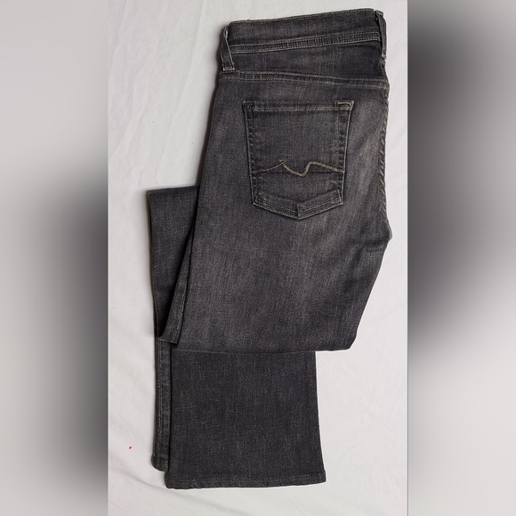 7 For All Mankind Womens Rocker Jeans - Picture 5 of 12